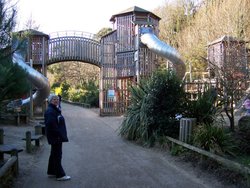 Childrens adventure playground, Lower Lees Wallpaper