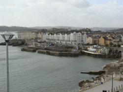 The Hoe looking towards Devonport Wallpaper