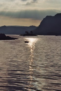 Silver morning in Plockton