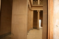 Belsay Hall entrance hall Wallpaper