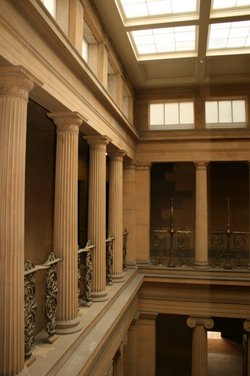 Belsay Hall entrance hall