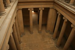 Belsay Hall entrance hall