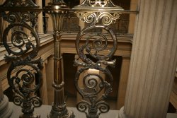 Belsay Hall entrance hall Wallpaper