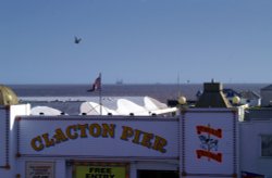 Looking over the pier. Wallpaper