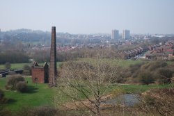 Cobbs Engine house from Warrens Hall Park Wallpaper