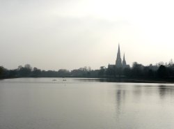 Lichfield Cathedral Wallpaper