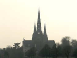 Lichfield Cathedral Wallpaper