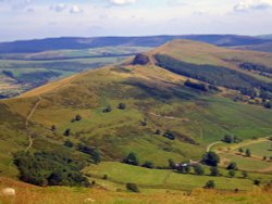 Mam Tor 3 View toward Loseby Hill. Wallpaper