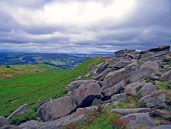 Higger Tor, Dark Peaks. Wallpaper