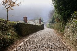 Clovelly, small village... Wallpaper