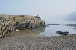 Clovelly, small village... Wallpaper