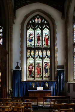 Cromer Church window.