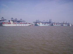 Port of Felixstowe Wallpaper