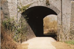 Railway Overbridge between Daventry and Braunston Wallpaper