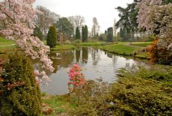 Cholmondeley Castle Temple Garden 2 Wallpaper