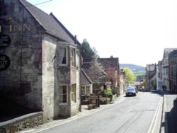 Top of Tisbury High Street Wallpaper