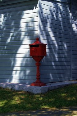 Pre 1945 post box.