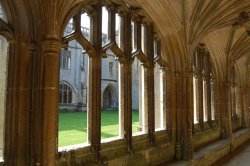 Inside Lacock Abbey