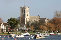 Christchurch Priory Church Wallpaper