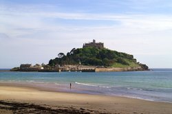 St Michaels Mount. Tides in. Wallpaper