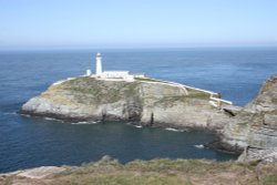 South Stack Lighthouse in the distance Wallpaper