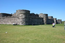 Beaumaris Castle 13th Century Wallpaper