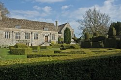 The Manor House Garden Wallpaper