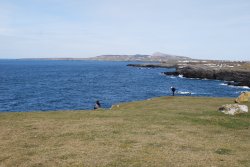 A Coastal View. Wallpaper