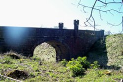 The lower bridge at Turton Tower Wallpaper