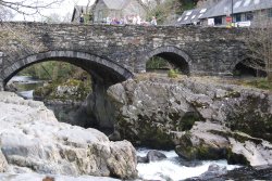 A view of Betws-y-coed Wallpaper