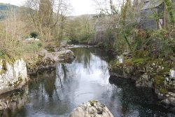 A view of Betws-y-coed Wallpaper