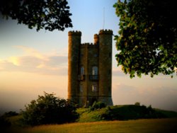 LOMO version of Broadway Tower Wallpaper