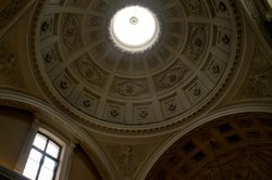 The domed roof in the entrance to the Roman Baths. Wallpaper