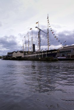 The SS Great Britain.