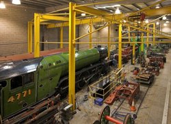 Flying Scotsman workshop Wallpaper