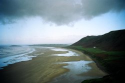 rhossili bay Wallpaper