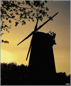 The Windmill at Sunset