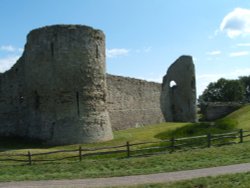 Pevensey Castle Wallpaper