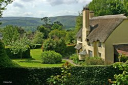 The edge of Exmoor Wallpaper