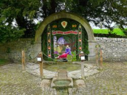 Tissington Well Dressing 2009