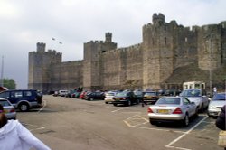 The Castle from the car park. Wallpaper