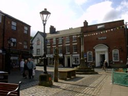 Poulton village square Wallpaper