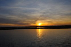 Lymington river on aboard Wight Skye mid channel from Yarmouth Wallpaper