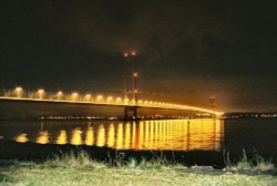 A view of the Forth Bridge Wallpaper