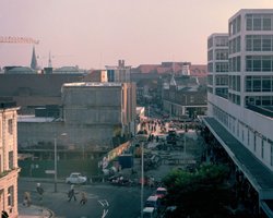 An old photo of Uxbridge High Street (1975) Wallpaper