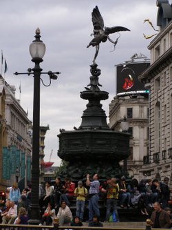 Eros, Piccadilly Circus.