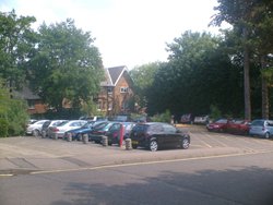 Rear of Sheep Street buildings Wallpaper