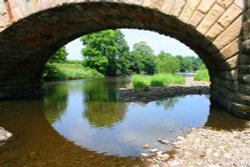 Lower Hodder Bridge Wallpaper