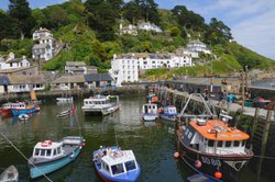 Polperro Harbour - June 2009 Wallpaper