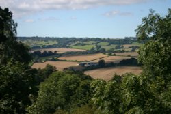 Dusk over Wiltshire Wallpaper